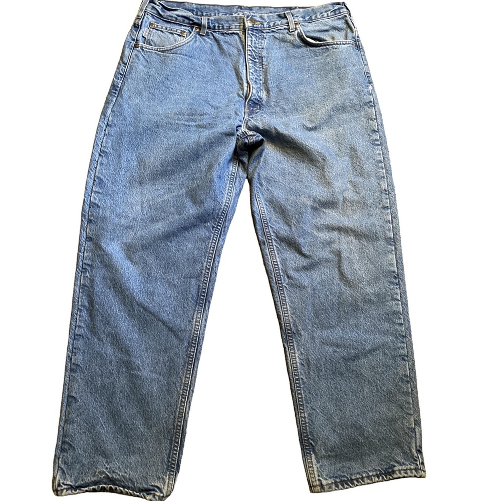 Carhartt  Flannel lined Denim jeans Men’s size 38/30